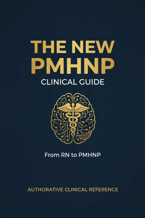 The New PMHNP Clinical Guide ebook cover